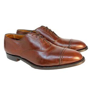 Alden USA New England Brown Leather Model 900 Dress Shoes Mens Size 12 C